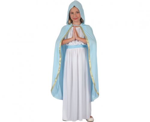 Costume for children Maria (dress, hooded cape, belt), size 120/130