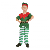 Little Elf Boy role-play set (shirt, pants, belt, hat), size 92-104