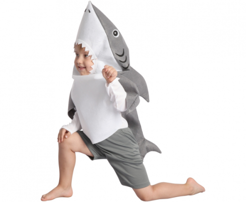 Shark role-play costume (jumpsuit), size 92/104 cm Shark role-play costume (jumpsuit), size 92/104 cm