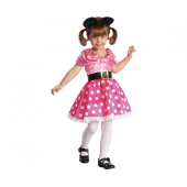 Pink Mouse role-play set (dress, headpiece), size 92/104 cm