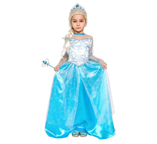 Snow Princess Costume (dress), size 120/130