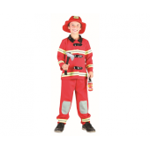 Fire Fighter role-play set (jacket, pants, hat), size 110/120