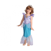 Mermaid role-play costume (dress, headpiece), size 92/104 cm
