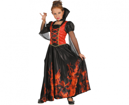 Vampire Girl role-play costume (dress, collar), size 120/130
