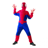 Spider Hero role-play set (jumpsuit, headpiece), size 120/130