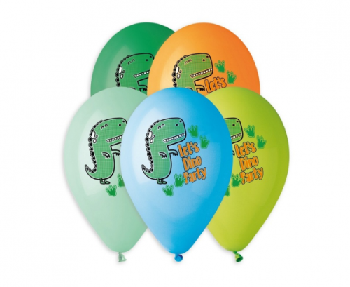 Premium helium balloons Let's Dino Party, 13
