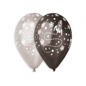 Premium balloons (suitable for helium), Space, metallic, 12