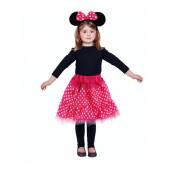 Costume for children Pink Mouse (skirt, headband)