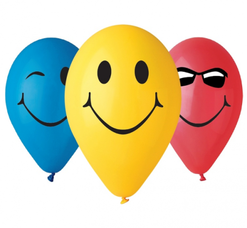 Balloon Premium 3 Smileys 12 Balloon Premium 3 Smileys 12