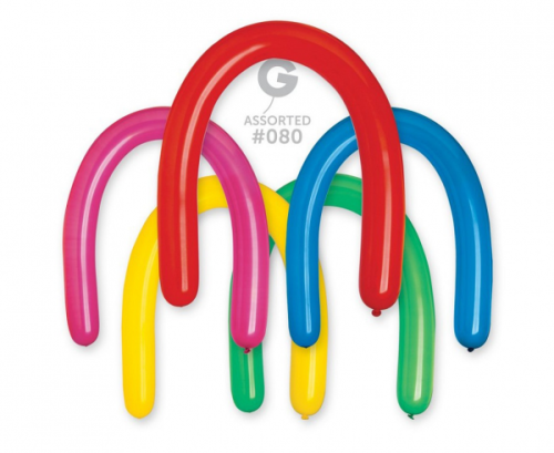 Modelēšanas balons D6, tips 350, mix, 100 gab. Modelēšanas balons D6, tips 350, mix, 100 gab.