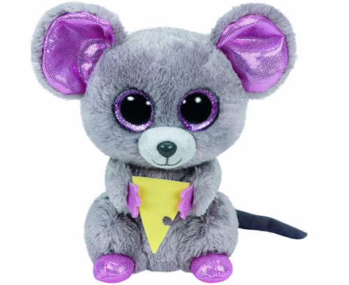 Beanie Boos mouse with cheese SQUEA KER, 15 cm Beanie Boos mouse with cheese SQUEA KER, 15 cm