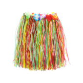 Hawaiian skirt, multicolour, lenght 40 cm, rozm. un