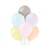 B85 balons Pastel Macaron Asorted / 100 gab.