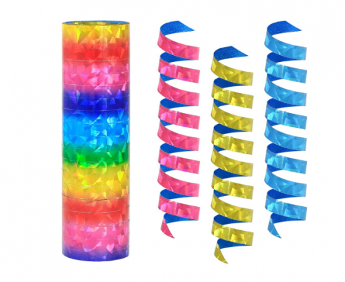 Holographic streamer Rainbow / 24 pcs. Holographic streamer Rainbow / 24 pcs.