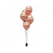 Beauty&amp;Charm baloni, rozā-zelta metālisks 12&quot; / 50 gab.