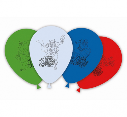Balloon set Avengers Multi Heroes, 8 pcs.