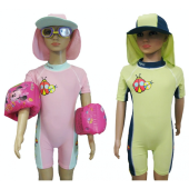 Swimsuit for children with UV filter