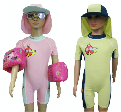 Swimsuit for children with UV filter