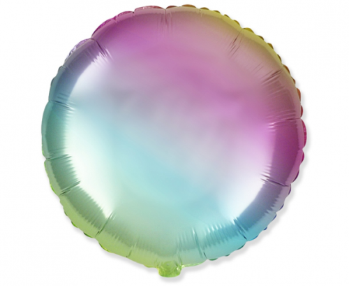 Folijas balons Jumbo FX RND (pasteļkrāsu gradients)