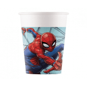 Paper cups Spiderman Team up, 200 ml, 8 pcs