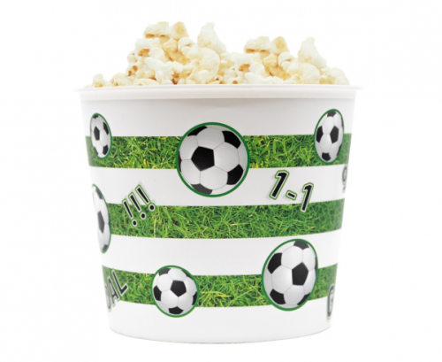 Box for snacks Football, reusable, 2.2 l