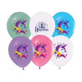 Balloons Unicorns, 12" / 5 pcs.