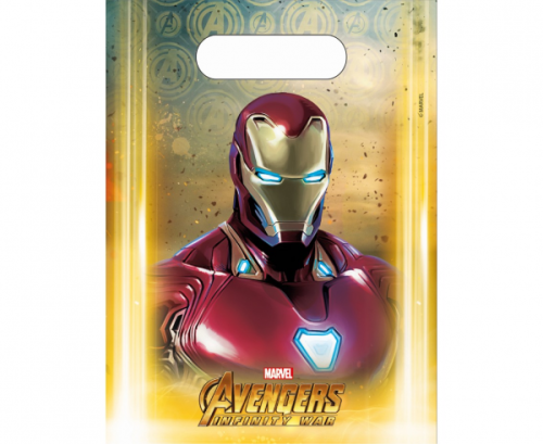 Party bags AVENGERS INFINITY WAR, 6 pcs Party bags AVENGERS INFINITY WAR, 6 pcs