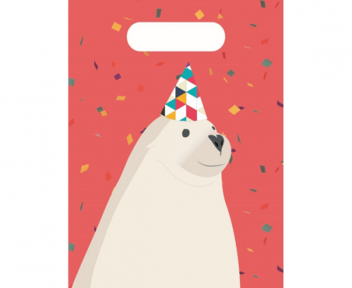 Party bags Arctic 6 pcs. Party bags Arctic 6 pcs.