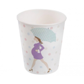 Paper cups Showered With Love 8 pcs.