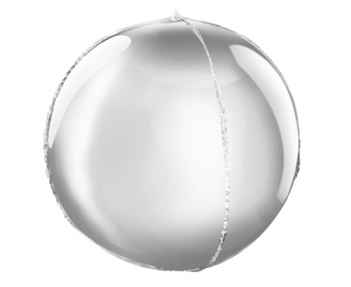 Folijas balons, 16 collu sfēriskas formas sudrabs
