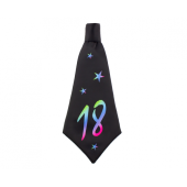 Birthday tie 18, size 42x18 cm