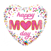 Воздушный шар из фольги 18 &quot;QL HRT Happy Mom Day