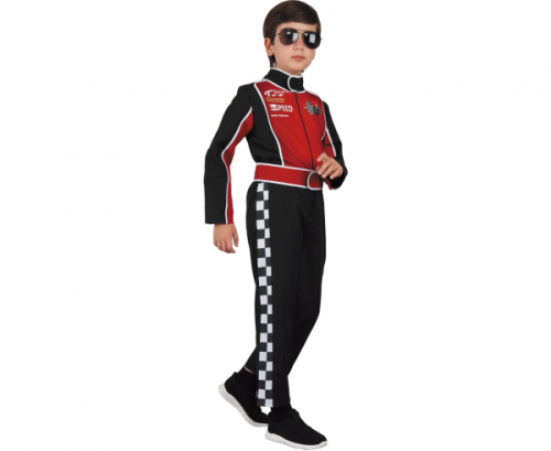 Racing Driver role-play costume (jumpsuit, belt), size 110/120