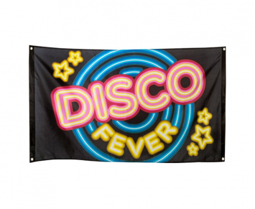 Disco flag, 90x150 cm