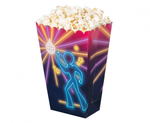 Boxes for popcorn Disco, 4 pcs Boxes for popcorn Disco, 4 pcs