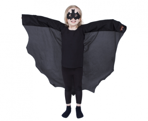 Cape for children Bat (cape, mask), one size