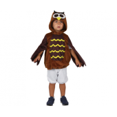 Owl role-play set (hood, jumpsuit), size 92/104 cm