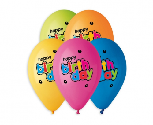 Premium helium balloons Happy Birthday, 13