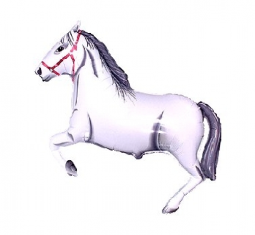 Воздушный шар фольгированный 75см;FX - Скачущая лошадь