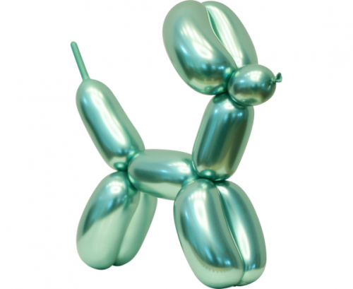 Modelling balloons Beauty&Charm, platinum green, 50 pcs.