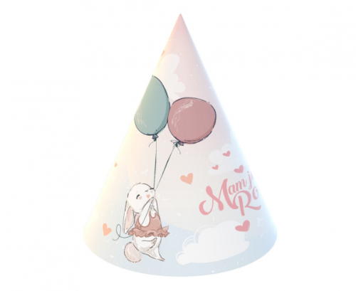 Шапки бумажные HB Rabbit, 6 шт. Шапки бумажные HB Rabbit, 6 шт.