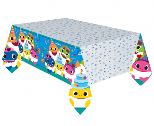 Tablecover Baby Shark Paper 120 x 180 cm