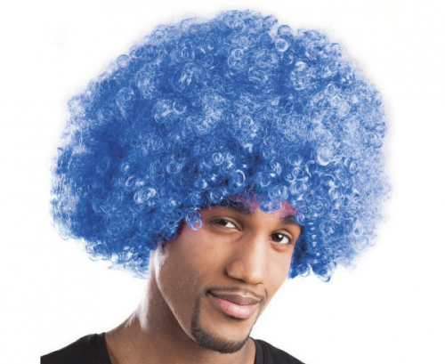 Afro Wig, blue Afro Wig, blue