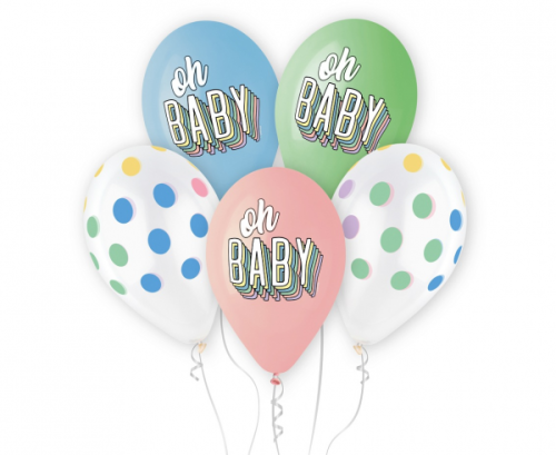 Premium helium balloons Oh Baby, 13