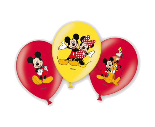 Balons 11" Mikijs, 6 gab. Balons 11" Mikijs, 6 gab.