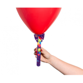 Paper balloon grip, violet, 1 pc.