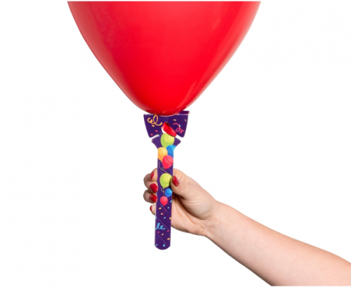 Paper balloon grip, violet, 1 pc. Paper balloon grip, violet, 1 pc.