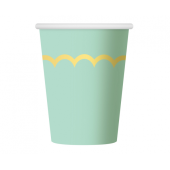 Paper cups Mint, 266 ml, 6 pcs