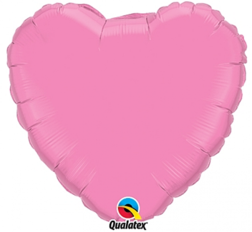Balloon folic 18 inches QL, Heart pink