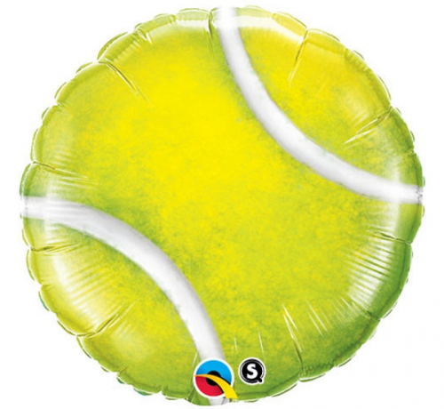 Foil balloon 18 inches QL - Tennisball Foil balloon 18 inches QL - Tennisball